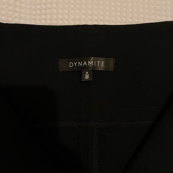 Dynamite Black Slim Pants - Picture 2 of 2